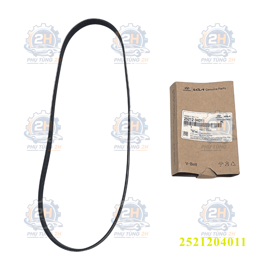 Dây tăng tổng Kia Morning 5PK1250 2521204011 Mobis — ảnh 1