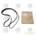 Dây tăng tổng Kia Forte, Carens 1.6 (trợ lực dầu) 6PK2137 252122B000 Mobis thumbnail 1