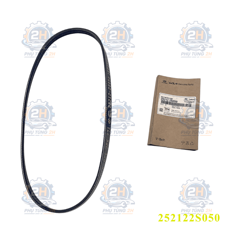 Dây tăng tổng bơm nước Kia Sorento 20-21 252122S050 Mobis — ảnh 1