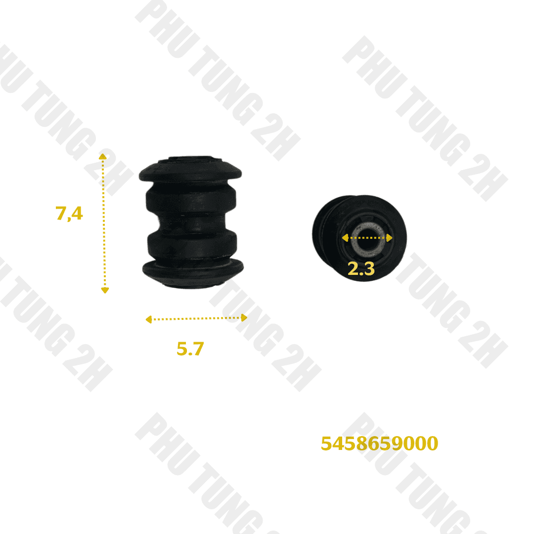 [CHÍNH HÃNG] Cao Su Càng A Tròn Hyundai Solati - Mã 5458159000 - Hàng Mobis Hàn Quốc Cao Cấp — ảnh 1