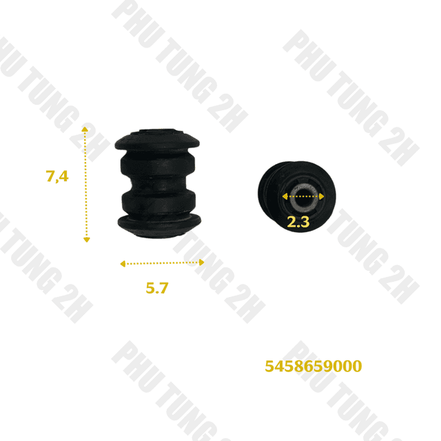 [CHÍNH HÃNG] Cao Su Càng A Tròn Hyundai Solati - Mã 5458159000 - Hàng Mobis Hàn Quốc Cao Cấp
