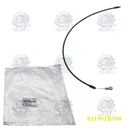 Dây mở nắp capo Hyundai Santafe 07-11 ngắn 811902B100 Mobis thumbnail 1