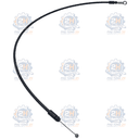 Dây mở nắp capo Hyundai Santafe 07-11 ngắn 811902B100 Mobis thumbnail 5
