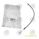 Dây giật nắp capo Hyundai Santafe 2016 ngắn 811902W100 Mobis thumbnail 1