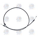 Dây giật nắp capo Hyundai Santafe 2016 dài 811902W500 Mobis thumbnail 6