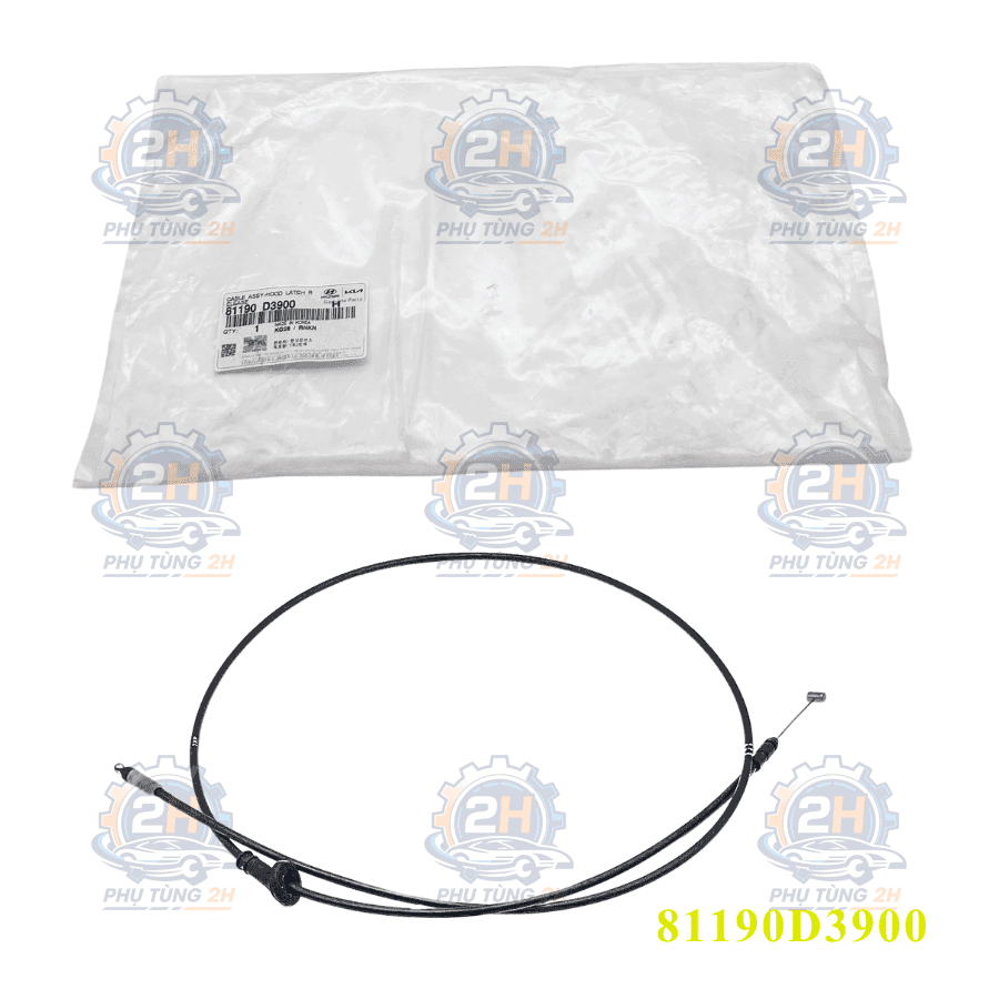 Dây giật nắp cabo dài Hyundai Tucson 2015 81190D3900 Mobis — ảnh 1