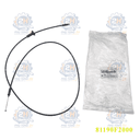 Dây mở nắp cappo đoạn dài Hyundai Elantra 2017-2022 81190F2000 Mobis thumbnail 1