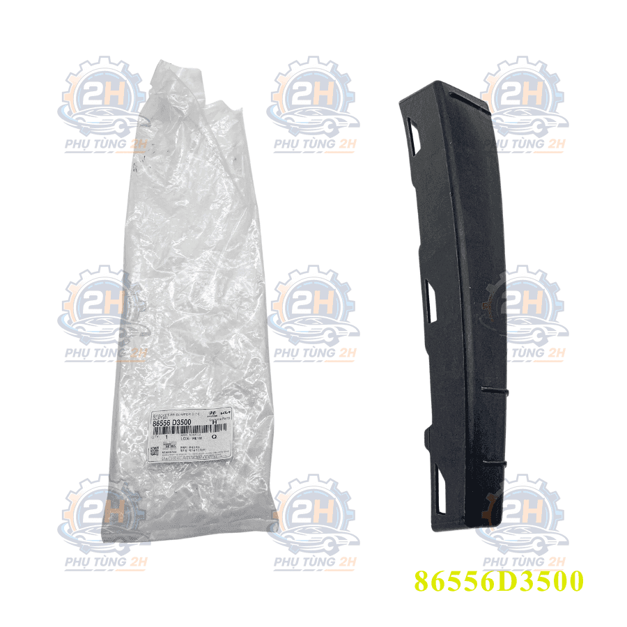 Nẹp cài cản T RH Hyundai Tucson 2018 - 86556D3000 86556D3500 Mobis — ảnh 1