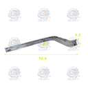 Nẹp ca lăng cạnh LH Hyundai Santafe 2021 86595S1600 Mobis thumbnail 9
