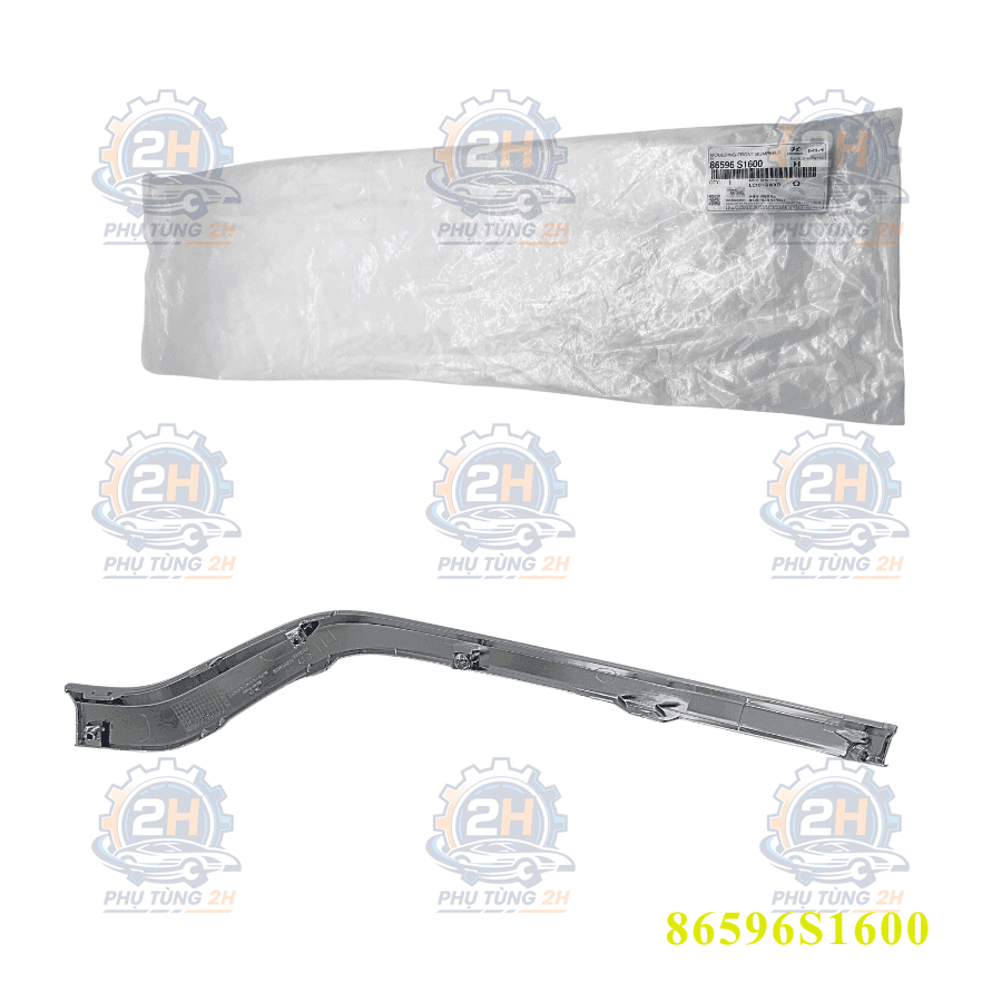 Nẹp ca lăng cạnh RH Hyundai Santafe 2021 86596S1600 Mobis — ảnh 1