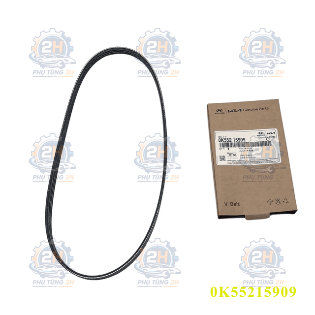 Dây điều hòa trợ lực Hyundai Getz 4pk870 0K55215909 Mobis
