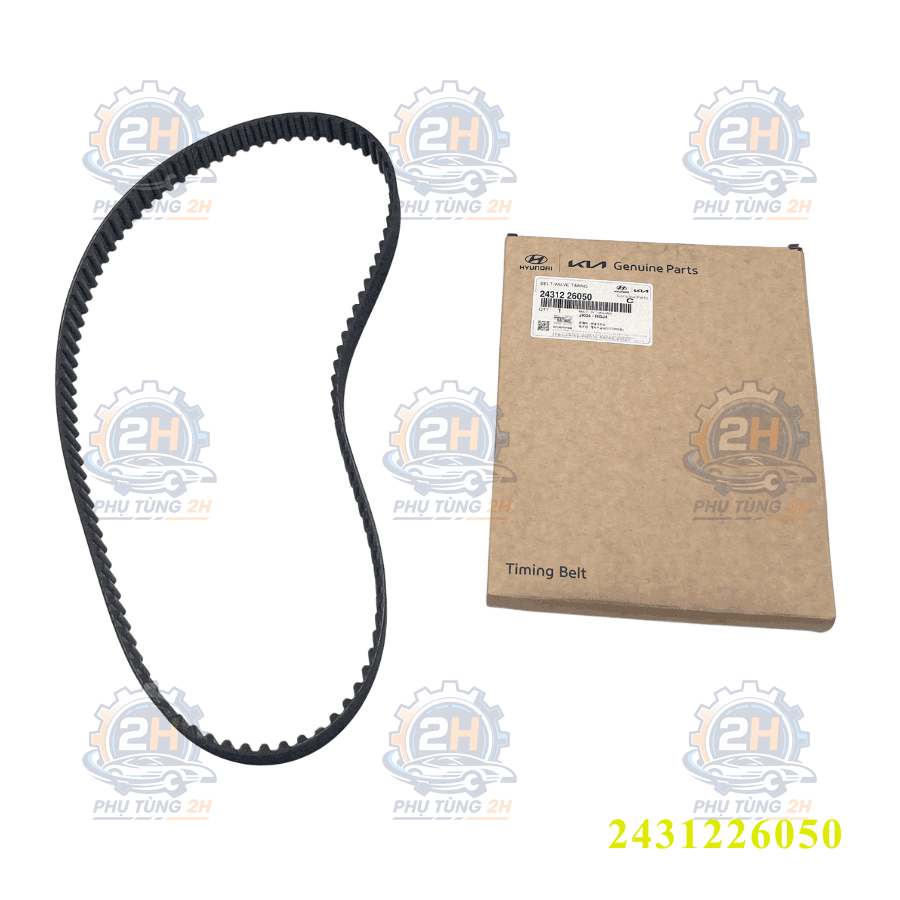 Dây cam Hyundai Getz 1.4 105RU22 2431226050 Mobis — ảnh 1