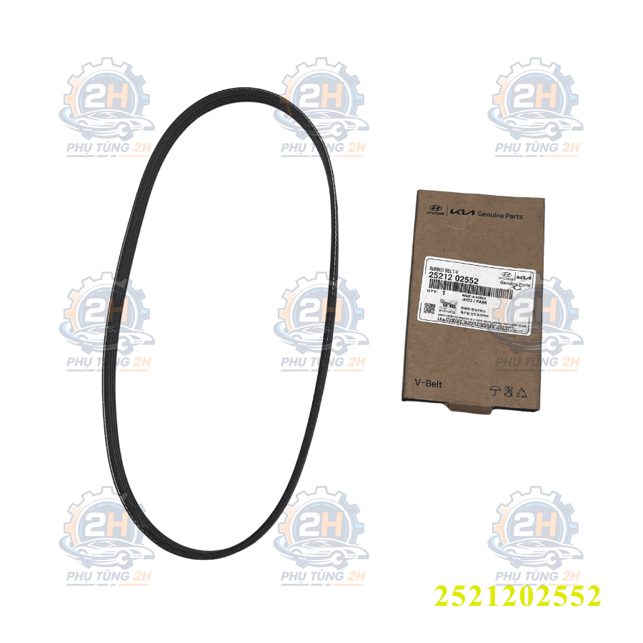 Dây bơm nước Kia Morning 4PK778 2521202552 Mobis — ảnh 1