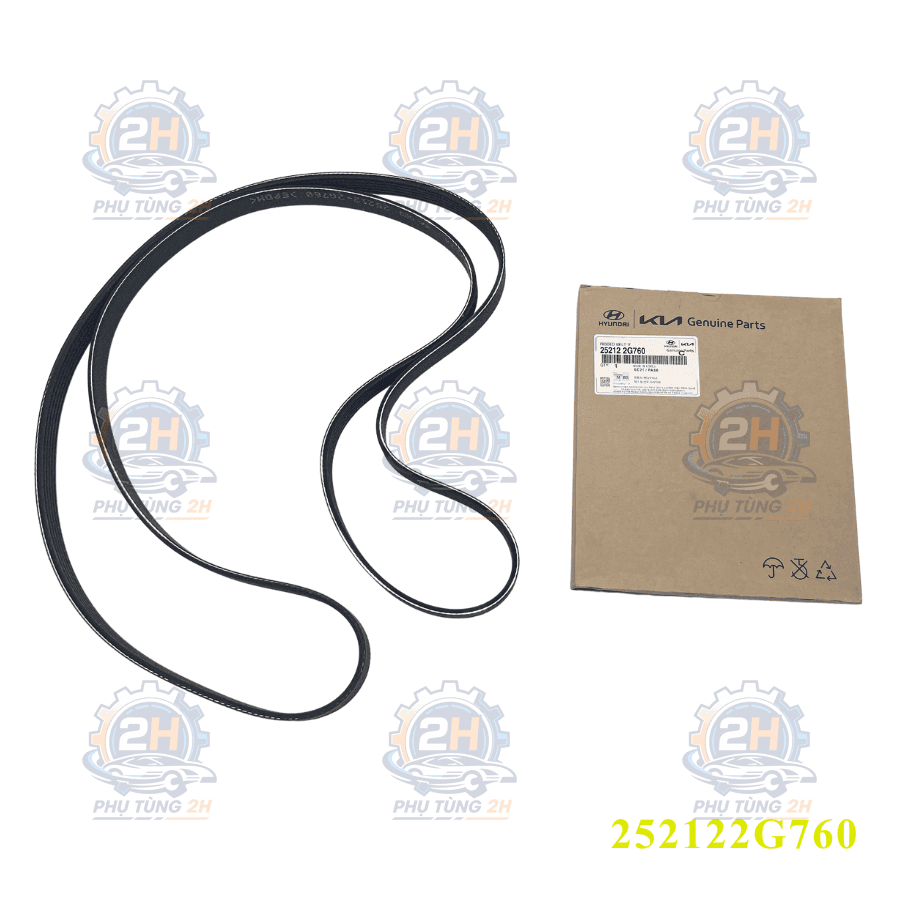 Dây tăng tổng Hyundai Santafe - Sonata 6PK2124 252122G760 Mobis — ảnh 1