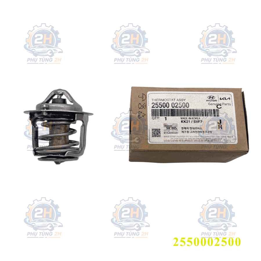 Van hàn nhiệt Hyundai Getz 1.1, Kia Morning 2550002500 Mobis — ảnh 1