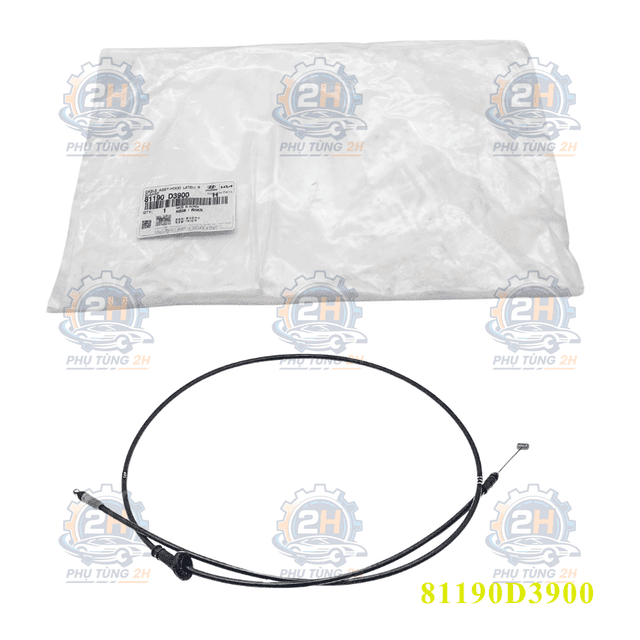 Dây giật nắp cabo dài Hyundai Tucson 2015 81190D3900 Mobis