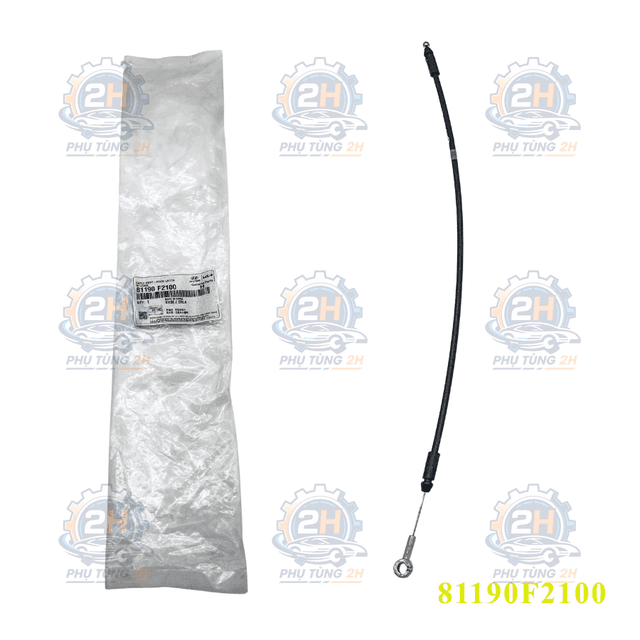 Dây mở nắp cappo đoạn ngắn Hyundai Elantra 2017-2022 81190F2100 Mobis