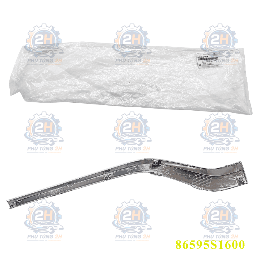 Nẹp ca lăng cạnh LH Hyundai Santafe 2021 86595S1600 Mobis — ảnh 1